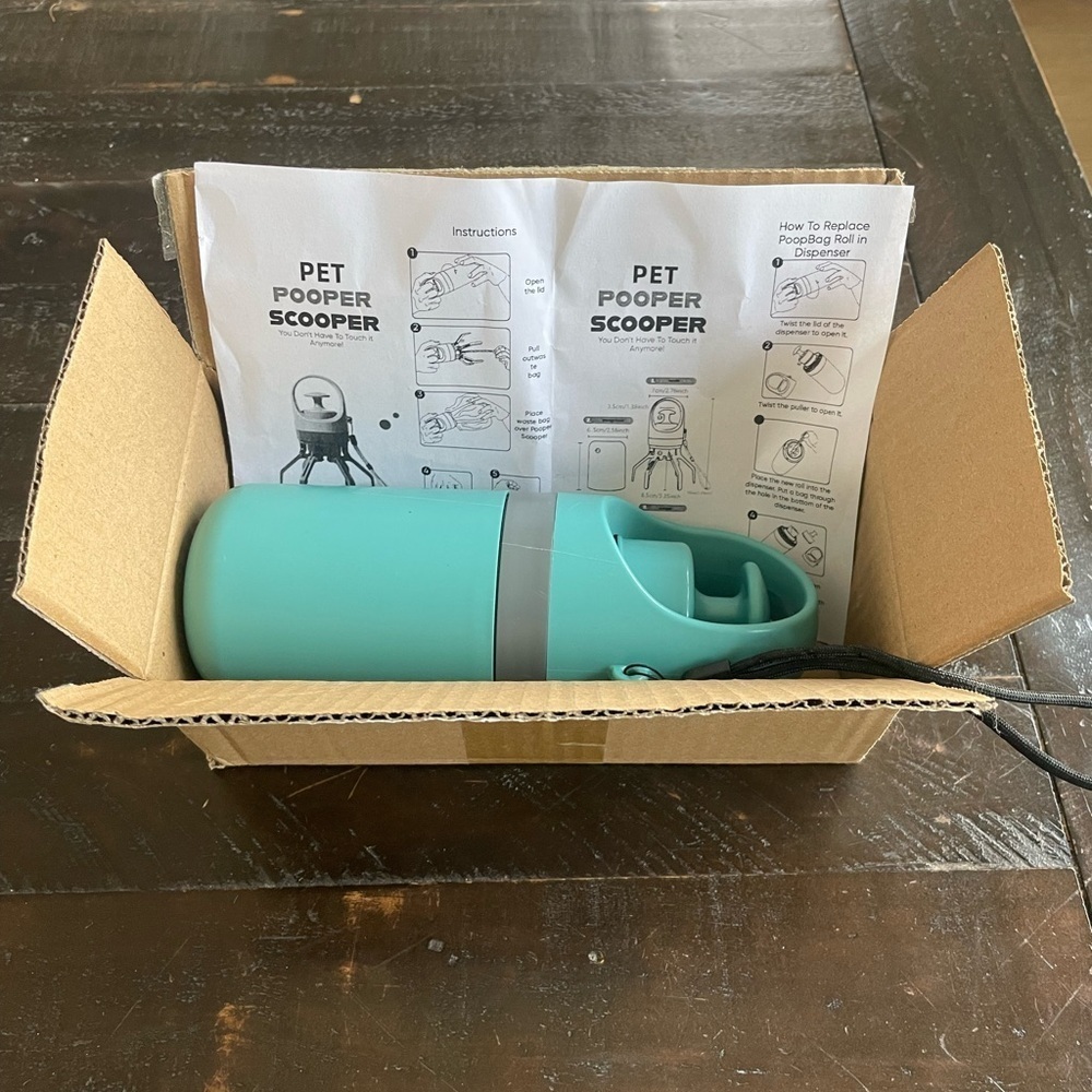 Turquoise Pet Pooper Scooper​​​​
